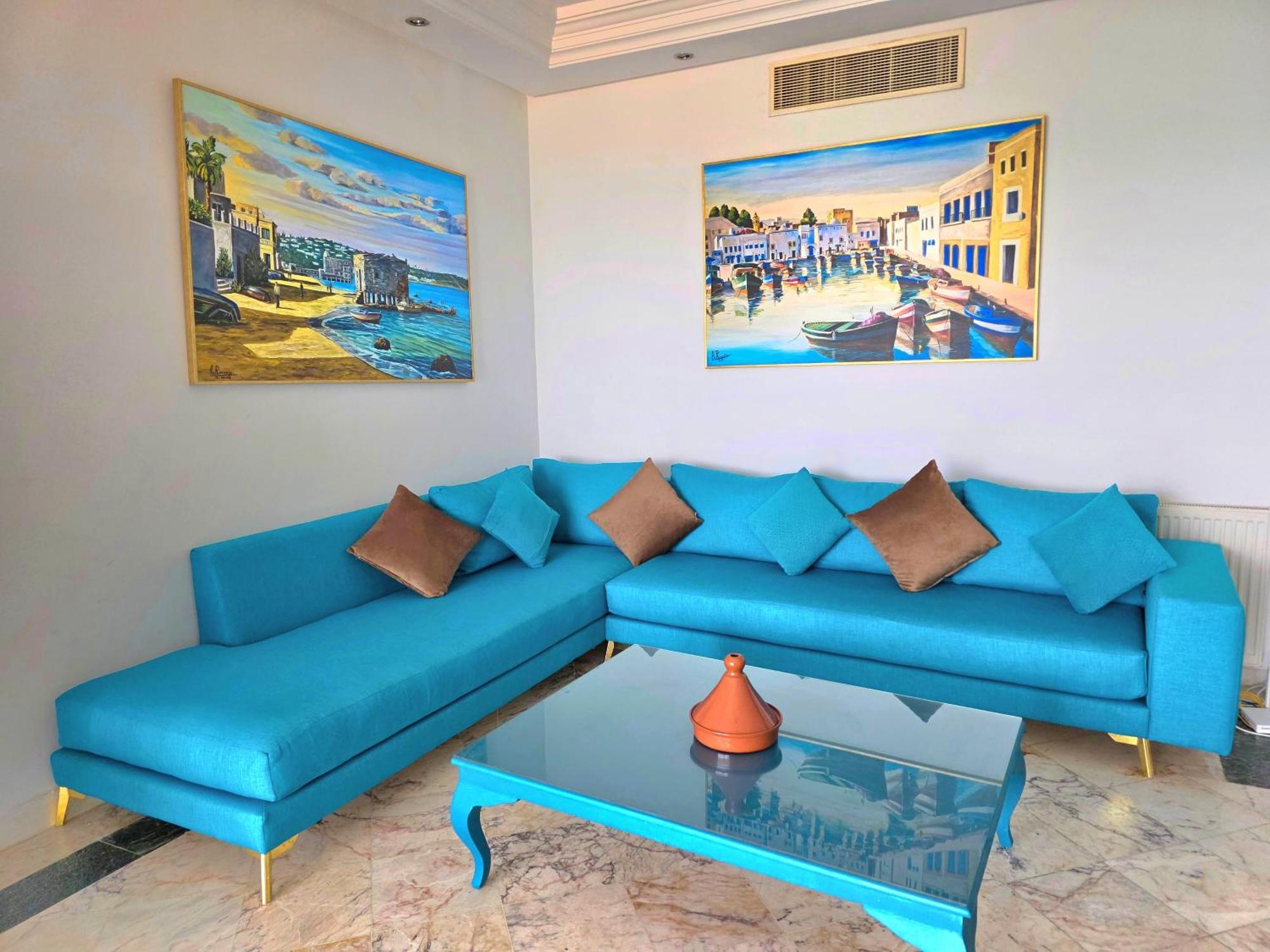 La Perle Bleue Apartment La Goulette Ngoại thất bức ảnh