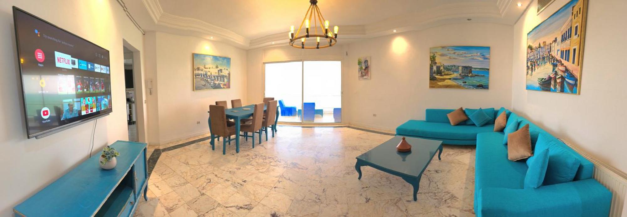 La Perle Bleue Apartment La Goulette Ngoại thất bức ảnh